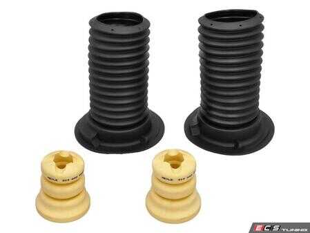ES#5482496 - 3146400023 - Front Bump Stop & Dust Boot Kit - Shield your front struts from premature wear and road debris with a factory-spec dust cover and bump stop refresh kit. - Meyle - BMW