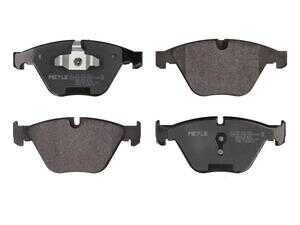 ES#5482497 - 252331320 - Brake Pad Set - Front - Restore the crisp, predictable stopping power your BMW deserves with this premium front brake pad set from Meyle. - Meyle - BMW