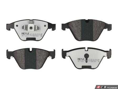 ES#5482501 - 0252331320PD - Premium Brake Pad Set - Front - Restore your vehicle's factory stopping performance while keeping your wheels pristine with the MEYLE-PD front brake pad set. - Meyle - BMW