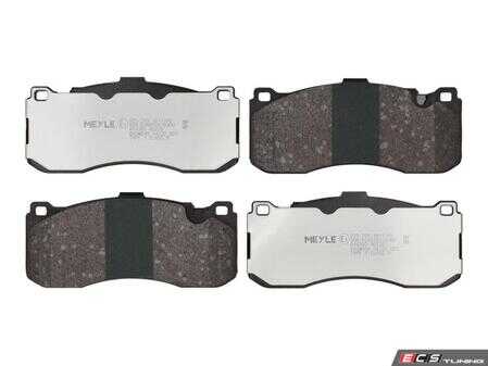 ES#5482503 - 0252431617PD - Premium Brake Pad Set - Front - Restore the crisp, confident braking feel your European enthusiast machine deserves with the Meyle-PD Premium Brake Pad Set. - Meyle - BMW