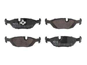 ES#5482511 - 252067516 - Rear Brake Pad Set - Restore your vehicle's factory stopping power and ride comfort with the MEYLE Original Rear Brake Pad Set. - Meyle - BMW