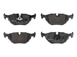 ES#5482516 - 0252160717 - Rear Brake Pad Set - Designed as a premium, direct-fit replacement for your European enthusiast vehicle, these pads are engineered to meet or exceed strict OE specifications. - Meyle - BMW