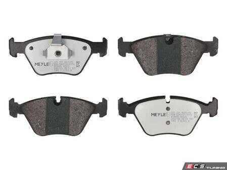 ES#5482517 - 0252318320PD - Premium Brake Pad Set - Front - Restore the crisp pedal feel and confident stopping power your BMW deserves with the Meyle-PD Front Brake Pad Set. - Meyle - BMW