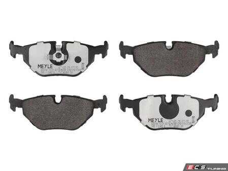 ES#5482518 - 0252160717PD - Rear Brake Pad Set - Restore the biting power and smooth refinement your vehicle deserves with the Meyle-PD Rear Brake Pad Set. - Meyle - BMW