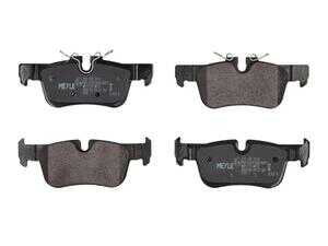ES#5482519 - 252533116 - Brake Pad Set - Rear - This MEYLE rear brake pad set offers an exceptional factory-grade replacement designed to restore original braking performance and consistency. - Meyle - BMW MINI