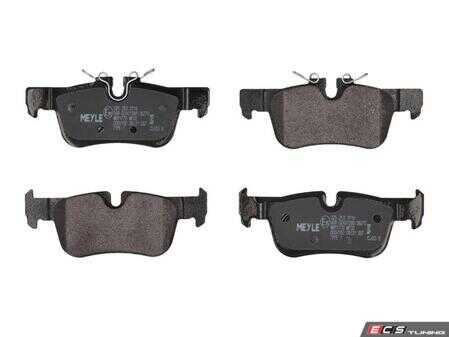 ES#5482519 - 252533116 - Brake Pad Set - Rear - This MEYLE rear brake pad set offers an exceptional factory-grade replacement designed to restore original braking performance and consistency. - Meyle - BMW MINI