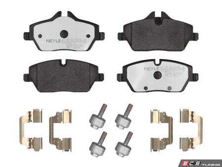 ES#5482520 - 0252391514PD - Premium Brake Pad Set - Front - The Meyle-PD Premium Front Brake Pad Set is engineered to provide an exceptional balance of daily driving comfort, long-lasting durability, and bite. - Meyle - BMW