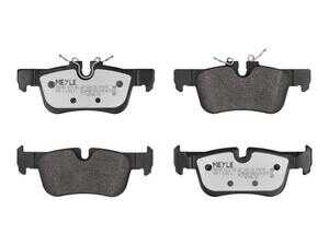 ES#5482522 - 0252533116PD - Premium Brake Pad Set - Rear - This Meyle PD rear brake pad set delivers the ultimate blend of street-friendly comfort, low dust, and crisp pedal response. - Meyle - BMW MINI