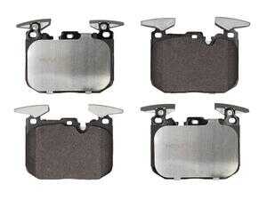 ES#5482523 - 252502818 - Brake Pad Set - Front - Is your European daily driver losing its crisp braking response? Restore original stopping power and pedal feel with this front brake pad set from Meyle. - Meyle - BMW