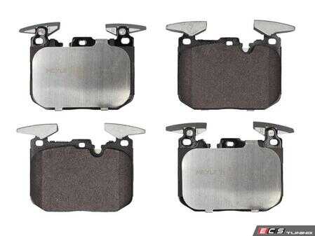 ES#5482523 - 252502818 - Brake Pad Set - Front - Is your European daily driver losing its crisp braking response? Restore original stopping power and pedal feel with this front brake pad set from Meyle. - Meyle - BMW