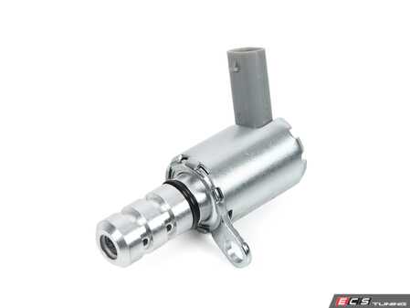 ES#5444990 - 06H115243L - Oil Pressure Control Valve - 'N428' Oil Pressure Regulation Valve - Solenoid valve bolted to front edge of cylinder block - Switches between low and high oil pressure stages - Bremmen Parts - Audi