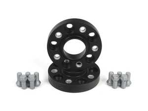 ES#3618487 - 5055668SW - DRA Series Wheel Spacer (Black) - 25mm (1 Pair) - Get the stance that you've been craving with these new spacers - H&R - Audi
