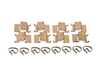ES#5395938 - 0004203905 - Front Brake Pad Set - Restore your stopping power - Brembo - Mercedes Benz