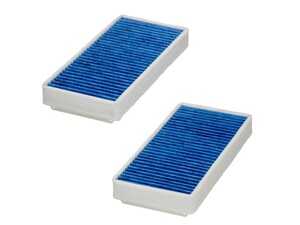 ES#3676658 - 2108301018 - Cabin Filter - Set Of Two - Located in the climate control plenum near the blower motor - Hengst - Mercedes Benz