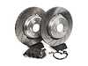 ES#5423135 - 34112282806ttKT - Front And Rear Brake Service Kit  - Features SHW Performance cross-drilled rotors, Pagid pads, and a wear sensors - Assembled By ECS - BMW