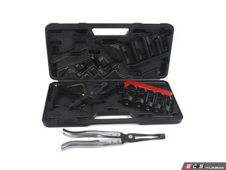 ES#5481446 - 029610SCH01KT - Valve Spring Compressor & Valve Stem Seal Pliers Tool Kit - Assembled By ECS - Audi BMW Volkswagen MINI Porsche