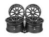 ES#4624065 - 027-6KT - 19" Tekniform Style 027 - Square Set Of Four - 19x9.5" ET35 72.6CB 5x120 - Matte Gunmetal - Tekniform - BMW