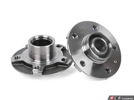 ES#4447254 - 8K0407613BKT - Wheel Hub - Pair - Does not include wheel bearing - Hamburg Tech - Audi