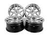 ES#4349966 - 013-5KT - 19" Tekniform Style 013 - Square Set Of Four - 19"x9.5" ET43 72.56CB 5x120 - Hyper Silver - Tekniform - BMW
