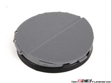 ES#102017 - 51418224018 - Right Front Speaker Cover - Grau/Gray. Protects the front door speaker - Genuine BMW - BMW