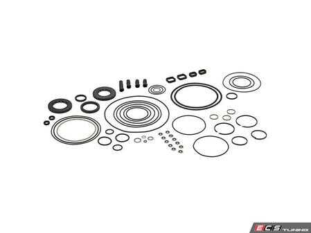 ES#5480511 - 821.450 - Automatic Transmission Seals And O-Rings Kit - Restore the factory sealing performance of your 6-speed ZF transmission with this Premium Automatic Transmission Gasket Set from Elring. - Elring - BMW