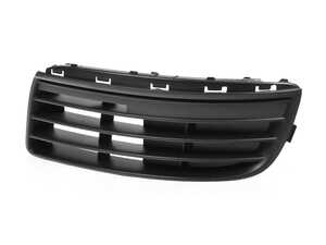 ES#6157 - 1K0853665F9B9 - Left Slotted Grille - Without Fogs - Driver side slotted grille for vehicles without foglights - Genuine Volkswagen Audi - Volkswagen