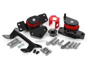 ES#4876628 - 048098LA01EB2KT - MK8 GTI/Golf R ECS Performance Engine And Transmission Mount Kit & Polyurethane Dogbone Mount Bushing Insert - Harness engine torque and put the power to the ground! - Enthusiast Bundles - Volkswagen