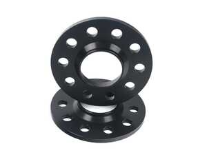 ES#4147934 - 1655668SW - DR Series Wheel Spacers (Black) - 8mm (1 Pair) - Get that stance that you've been craving with these new spacers - H&R - Audi