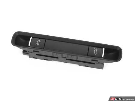 ES#5375439 - 99161310501A05 - Tip Switch Module - Matte Black - Electric trunk and hood release - Hamburg Tech - Porsche