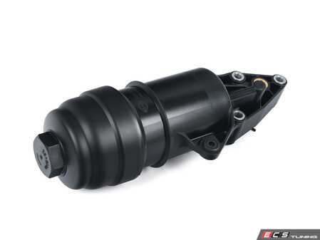 ES#5396686 - 06E115405K - Oil Filter Adapter - Secures to the engine block for housing the oil filter - Elring - Audi Volkswagen Porsche