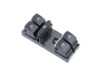 ES#5491638 - 5K4959857AXSH - Window Switch - Chrome - Fix sticky or dead window toggles in minutes with this direct plug-and-play replacement switch block. - URO - Volkswagen