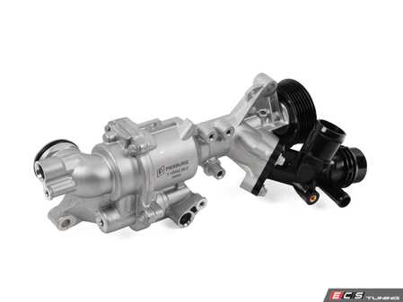 ES#4906310 - 2742000900 - Water Pump Assembly - Includes new gaskets and pulley - Pierburg - Mercedes Benz