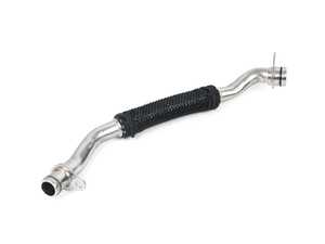 ES#4384634 - 06Q145735D - Oil Return Line  - Directs oil away from the turbo and back into engine. - Genuine Volkswagen Audi - Volkswagen