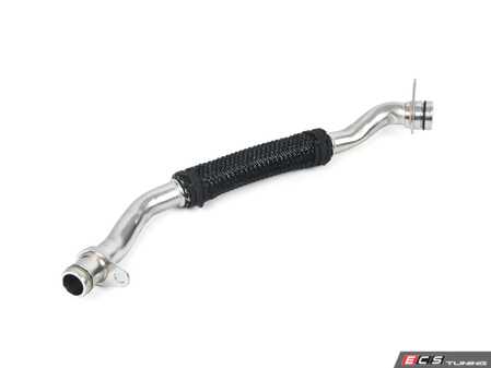 ES#4384634 - 06Q145735D - Oil Return Line  - Directs oil away from the turbo and back into engine. - Genuine Volkswagen Audi - Volkswagen