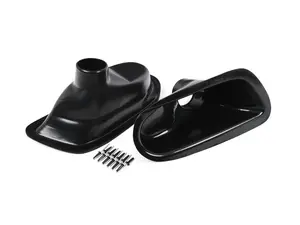 E46 M3 HARD Motorsport Brake Duct Inlets and Fog Light Delete