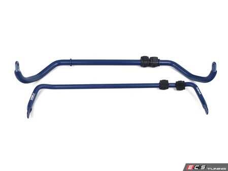 ES#4759149 - 72654 - Front & Rear Sway Bar Kit - Includes upgraded front (34mm) and rear (25mm) sway bars with the required bushings for a seemless and easy installation - H&R - BMW