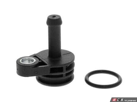ES#4859726 - 06K121143 - Cooling Hose Adapter/Breather Assembly - Mounts in cylinder head for coolant hose connection - Vaico - Volkswagen