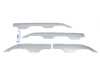 ES#4372412 - 2GJ071328DSP - Taos Basecamp - Side Door Skid Plates - Set of 4 panels that feature trapezoid design accent and are finished in satin metallic silver paint. - Genuine Volkswagen Audi - Volkswagen