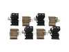 ES#4903349 - 5WA698157 - Spring Clips - Rear - A set of clips that snap onto the steering knuckle abutment or brake caliper bracket, - Genuine Volkswagen Audi - Volkswagen