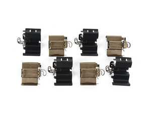 ES#4903349 - 5WA698157 - Spring Clips - Rear - A set of clips that snap onto the steering knuckle abutment or brake caliper bracket, - Genuine Volkswagen Audi - Volkswagen