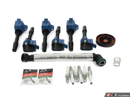 ES#5483115 - 11157637521KT - Ultimate BMW B58 PCV & Ignition Refresh Kit - Cure the B58 whistling idle and completely reverse the collateral damage. This comprehensive kit repairs the torn PCV valve and replaces the oil-fouled spark plugs, heat-stressed ignition coils, and brittle vent hose in one complete top-end service. - Assembled By ECS - BMW