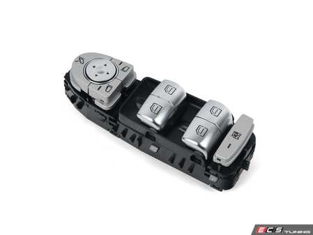 ES#5109869 - 21390557169051 - Window Switch (Quadruple) (Black) - Driver Side Window Controller - Genuine Mercedes Benz - Mercedes Benz