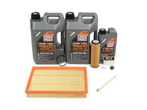 ES#5443807 - 6541801100KT2 - 2023+ OM654 Sprinter 2.0L Liqui Moly Diesel Oil Service Kit (5w-30) - Includes Meyle filters and Liqui Moly Top Tec 4200 oil - Assembled By ECS - Mercedes Benz