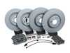 ES#5434821 - 4M0615301A1KT - Front & Rear Brake Service Kit - Featuring Zimmermann rotors and Brembo Ceramic Brake Pads - Includes stainless set screws, brake wear sensors, and silicone brake lubricant. - Assembled By ECS - Audi