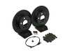 ES#5456992 - 34216799367KT3 - Performance Rear Brake Service Kit - Featuring ECS V5 drilled & slotted rotors and ECS EP24 "Enthusiast Performance" pads. - Assembled By ECS - BMW MINI