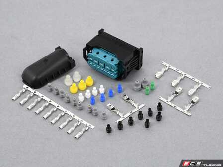 ES#4500960 - 61132359991 - Socket Repair Kit  - 12 pole, Cap, socket and pin repair kit - Bremmen Parts - BMW MINI