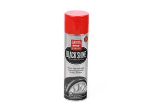 ES#3672365 - 10938 - Black Shine Tire & Trim Coating - 15 oz - Griot - This premium dressing delivers best in class coverage and lays down smooth for maximum gloss and minimal sling on tires. - Griot's - Audi BMW Volkswagen Mercedes Benz MINI Porsche