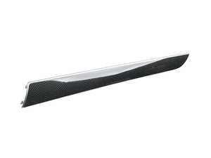 ES#451869 - 8K0867410E7V7 - Front Door Insert - Carbon Fiber - Right - Located on the upper door panel beside the interior handle - Genuine Volkswagen Audi - Audi