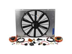ES#5482636 - rad-17-shr - BMW E46 M3 Aluminum Shroud With 16 Fan - with Two Speed Fan Kit - Zionsville Autosport - BMW