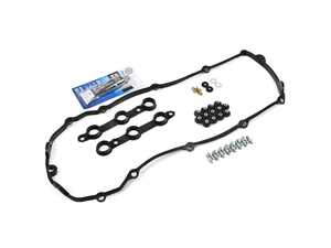 ES#5492380 - 11129070990KT3 - Ultimate Valve Cover Gasket Kit - With Hardware - Includes gaskets, cap nuts, studs, sealing washers, and silicone sealant for an all-inclusive service. - Assembled By ECS - BMW